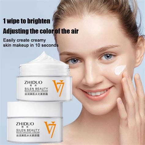 Whitening Moisturizing V7 Tone Up Cream 50g Skin Care V7 Beauty And