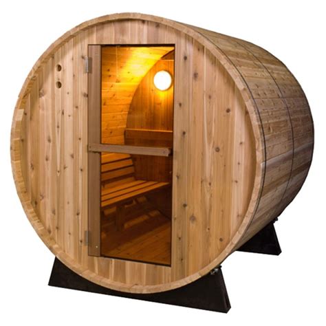 6 Person Barrel White Pine Sauna Barrel Sauna Sauna Design