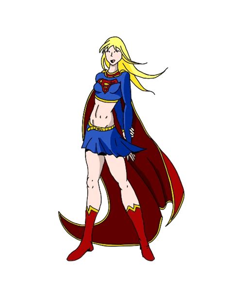 Anime Supergirl By Darthattrition On Deviantart