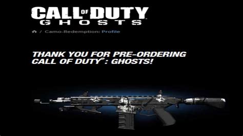 Call Of Duty Ghosts New Weapon Camo For Black Ops 2 Youtube