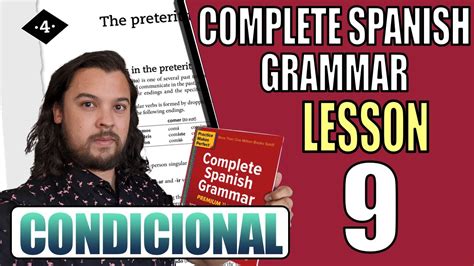 【basic】complete Spanish Grammar Lesson 9 Condicional Youtube