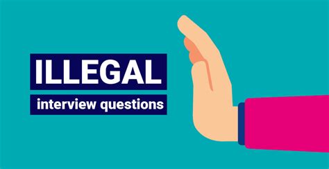 The Illegal Interview Questions Employers Cant Ask You Seek Career