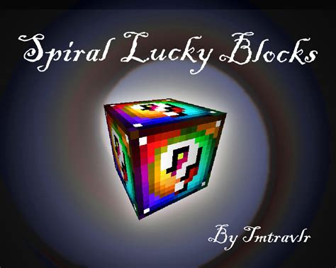 Overview Lucky Block Spiral Lucky Block Addon Customization Projects Minecraft