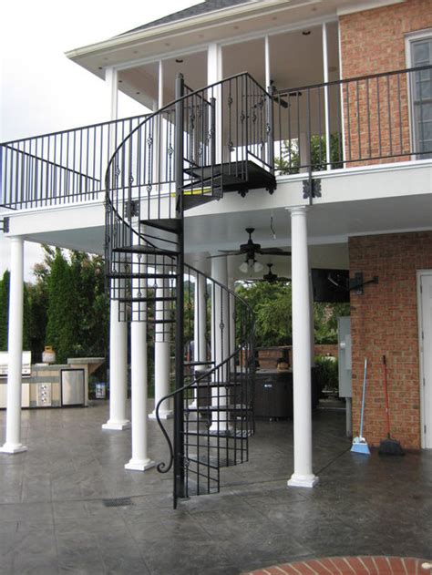 Custom Iron Spiral Staircases