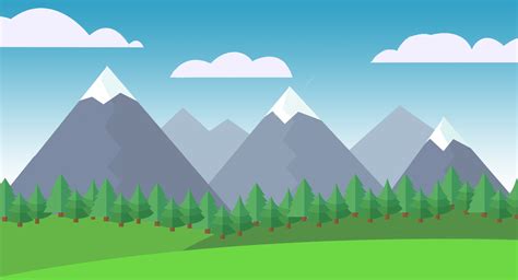 Platformer 2d Mountain Background Unity Connect