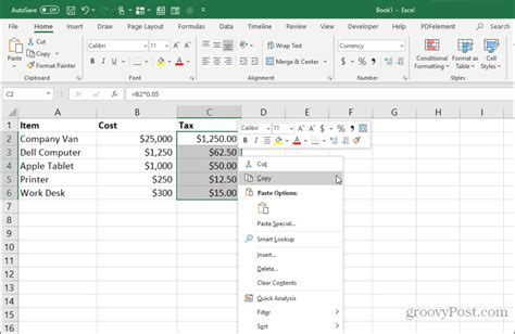 Copy Paste Tricks For Microsoft Excel