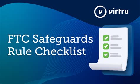 Ftc Safeguards Rule Checklist How Many Have You Done