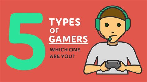 5 Types Of Gamers Design Talk