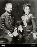 Pyotr Tchaikovsky & his wife Antonina Milyukova, 1877. Russian composer ...