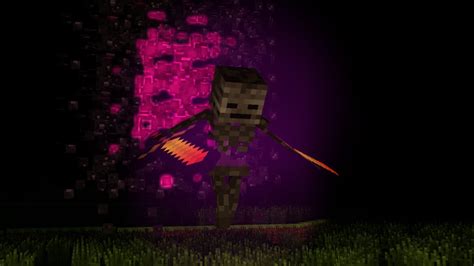 The Appearance Of The Skeleton Wither A Minecraft Animation Youtube