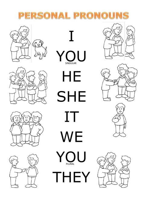 Personal pronouns interactive and downloadable worksheet. Check your ...