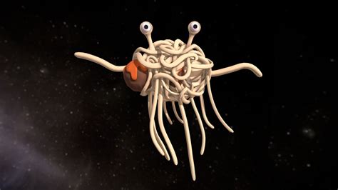 Flying Spaghetti Monster - Buy Royalty Free 3D model by Larry (@laurent