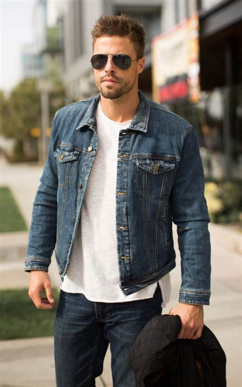 Https://wstravely.com/outfit/jean Jacket Men Outfit