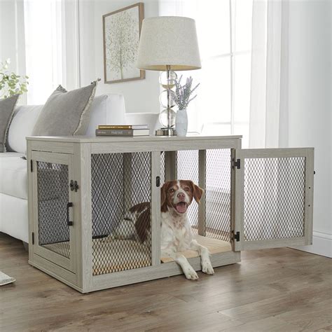The Luxury Pet Crate Hammacher Schlemmer