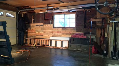 To insure the vehicle once the above is done: Building Pallet Wood Wall in Garage - YouTube