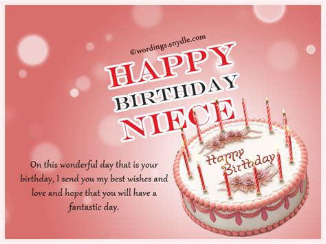 Happy Birthday Wishes For Niece Niece Birthday Messages Wordings And Messages