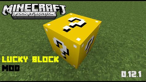 mod lucky block 0 12 1 igual pc youtube