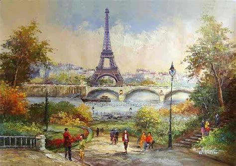 Paris Eiffel Tower 12 Painting Id Ci 1312 Ka