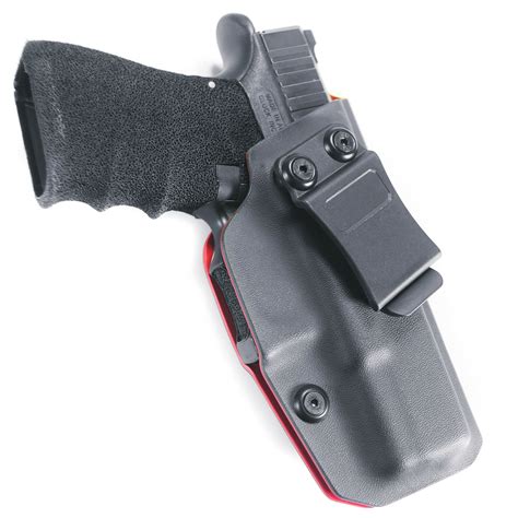 Fits Glock 19 Gen 3 4 5 Iwb Red Kydex Concealed Carry Retention Holster