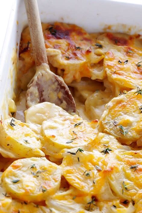 Cheesy Classic Scalloped Potatoes Musely