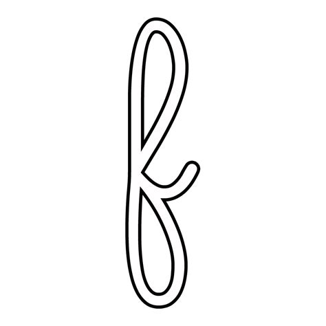 Before you can write cursive letters, you have to know what they look like. Letters and numbers - Letter f lowercase cursive