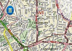 Islington London Borough Map | I Love Maps