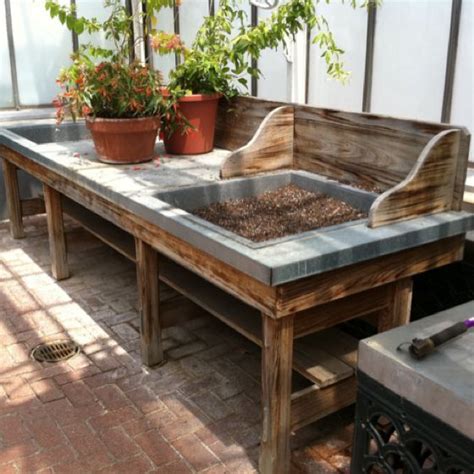 We have 95 different possibilities for you to choose from. Pin by Angelina Lopez on Green House | Pallet potting bench, Greenhouse shed, Potting tables