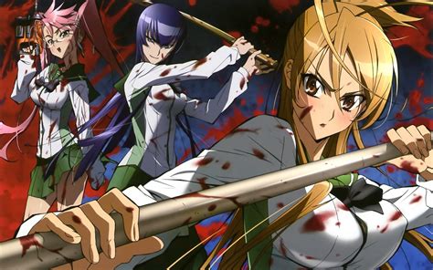 🔥 Free Download Hd Wallpaper Highschool Of The Dead School Of The Dead Anime 2560x1600 For