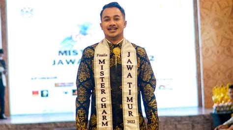 Yoga Pratama Putra Mahasiswa Unikama 1st Runner Up Mister Charm Jatim