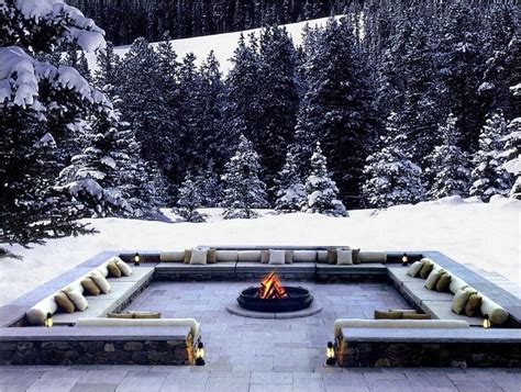 49 Tips To Make Winter Fire Pit To Warm Your Body Homimu