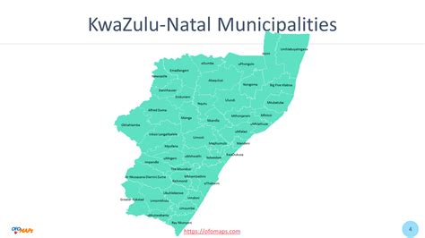 Kwazulu Natal Map Of South Africa Ofo Maps