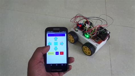 Bluetooth Controlled Arduino Based Car Youtube