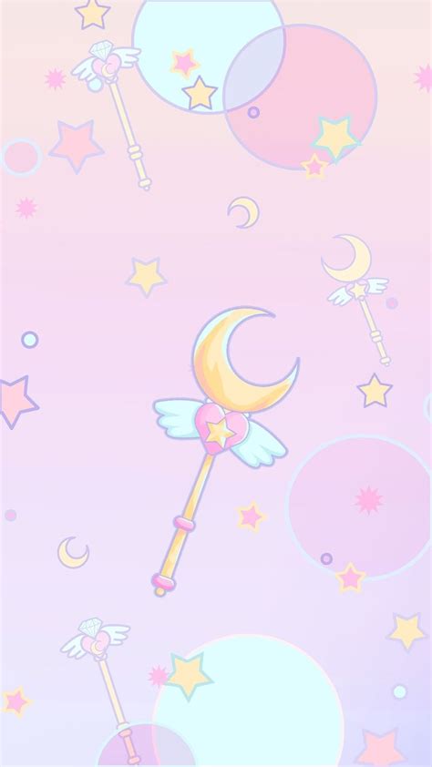 Pin By Hyunkuma On Pastel Kawaii Sailor Moon Wallpaper Sailor Moon