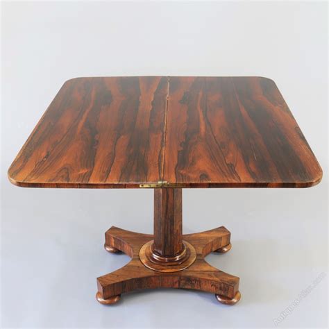 William Iv Rosewood Tea Table By J Kendell And Co Antiques Atlas