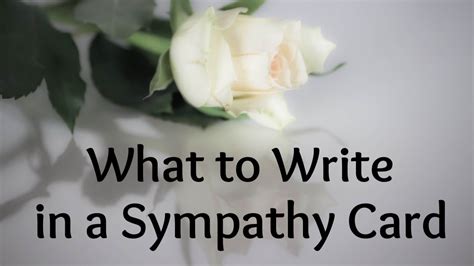 80 Original Ideas For What To Write In A Sympathy Card Holidappy
