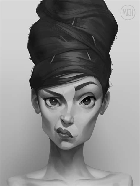 Realistic Drawings Illustration Character Design Portrait