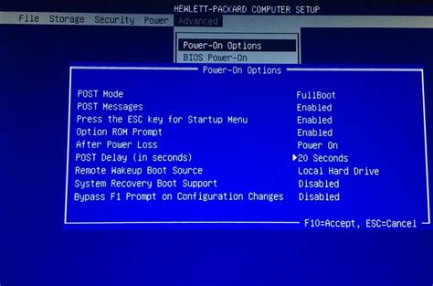 Hp has compiled information on its bios here. Hp Bios Setup Key - How to Reset a BIOS Password - Change computer and bios settings, including ...