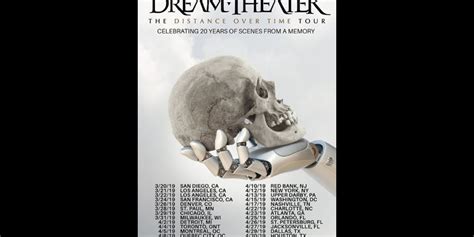 Dream Theater Announced The Distance Over Time Tour Celebrating 20