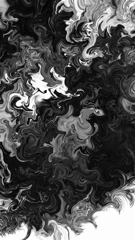 Cool Abstract Wallpaper For Iphone X2 Black And White