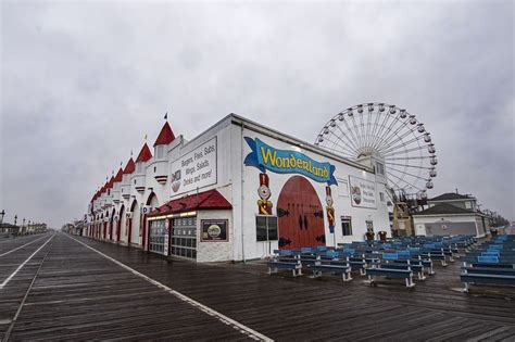 Gillians Wonderland Pier In Ocean City Nj In Foreclosure