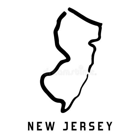 Contour Map State New Jersey Stock Illustrations 647 Contour Map