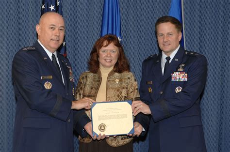 General Spouse Receive Omalley Award Air Force Article Display