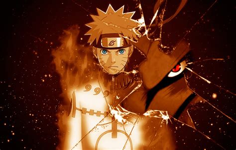 Wallpaper Look Naruto Naruto Uzumaki Naruto Kurama Images For Desktop Section сёнэн Download