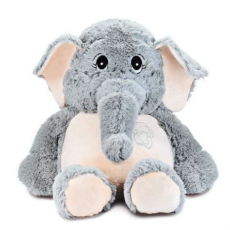 Oversized Stuffed Elephant