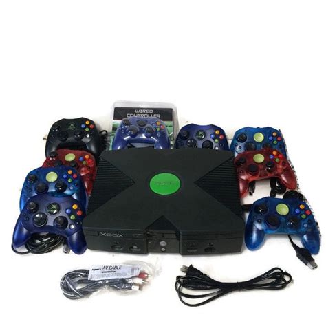 Custom Original Xbox 320gb Hdd Fully Loaded Complete System By