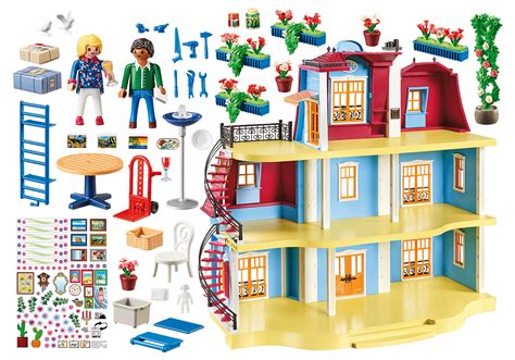 Playmobil Dollhouse Τριώροφο Κουκλόσπιτο 70205 Toysfirstgr