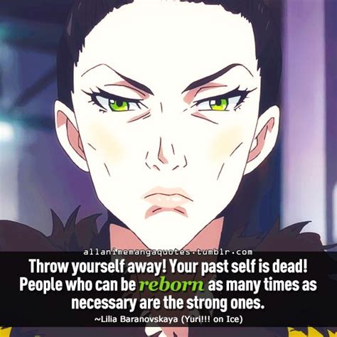Manga Quotes Anime Qoutes Ice Quotes Best Quotes Yuri On Ice 4