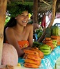 Tahitian girl Polynesian Islands, Hawaiian Islands, Bora Bora, Air ...