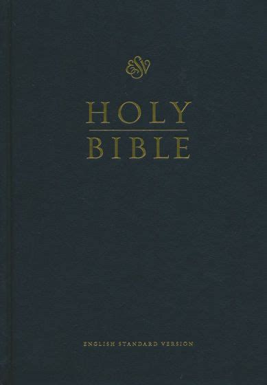 Esv Pew And Worship Bible Large Print Black Case Of 12