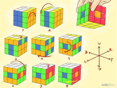 7 Formas De Hacer Patrones Con El Cubo De Rubik Wikihow Resolver